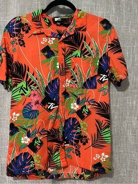 MTV Retro 80’s/90’s Hawaiian Shirt, Y2K, Vintage, Rare